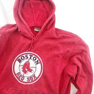 MLB Boston Redsox Red Medium Hoodie Sweater